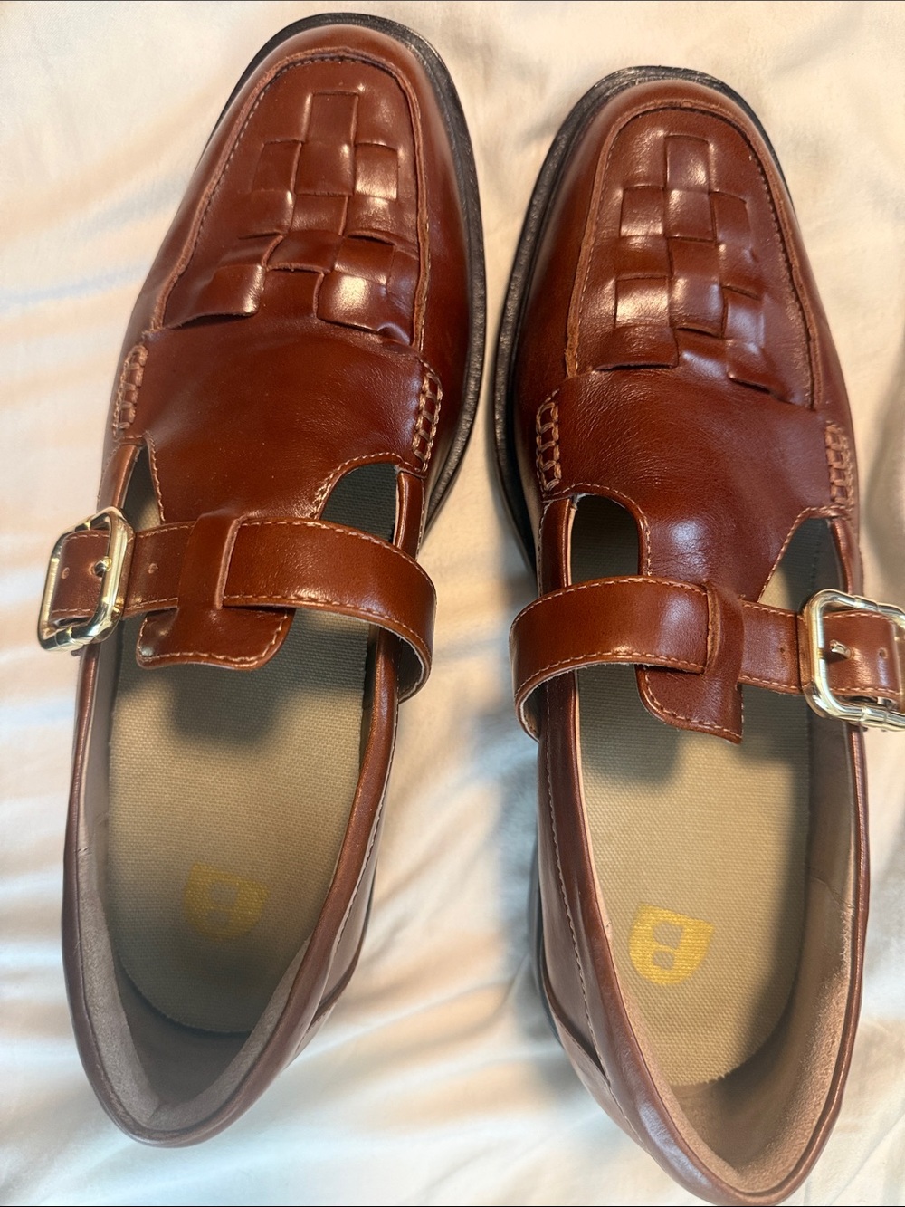 Bared Footwear Emutail Rustic Brown Leather Loafers- hard to find used!